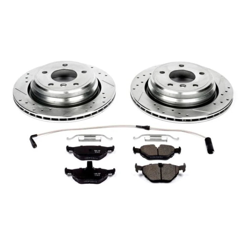 PowerStop Rear Z23 Evolution Sport Brake Kit fits 2001-2003 BMW 525I / 1997-2000 BMW 528I / 2001-2003 BMW 530I / 1997-2003...