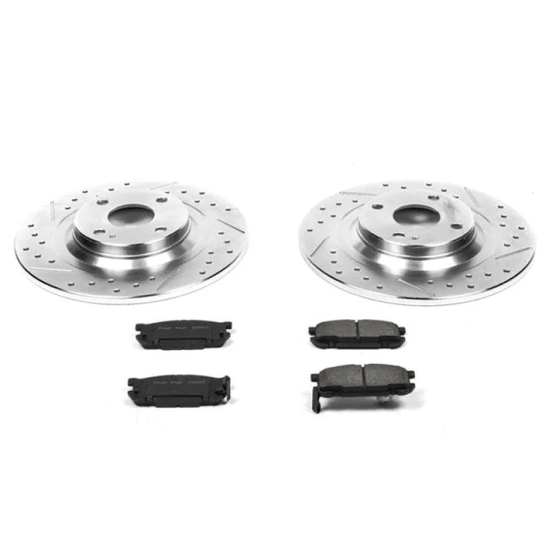 PowerStop Rear Z23 Evolution Sport Brake Kit fits 2001-2005 Mazda Miata - Main Product View