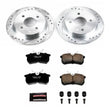 Load image into Gallery viewer, PowerStop Rear Z23 Evolution Sport Brake Kit fits 2001-2007 2014-2019 Ford Fiesta / Focus - Main Product View