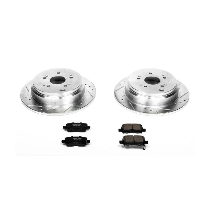 PowerStop Rear Z23 Evolution Sport Brake Kit fits 2002 Honda Odyssey CARGO / 2002-2004 Honda Odyssey EX - Main Product View