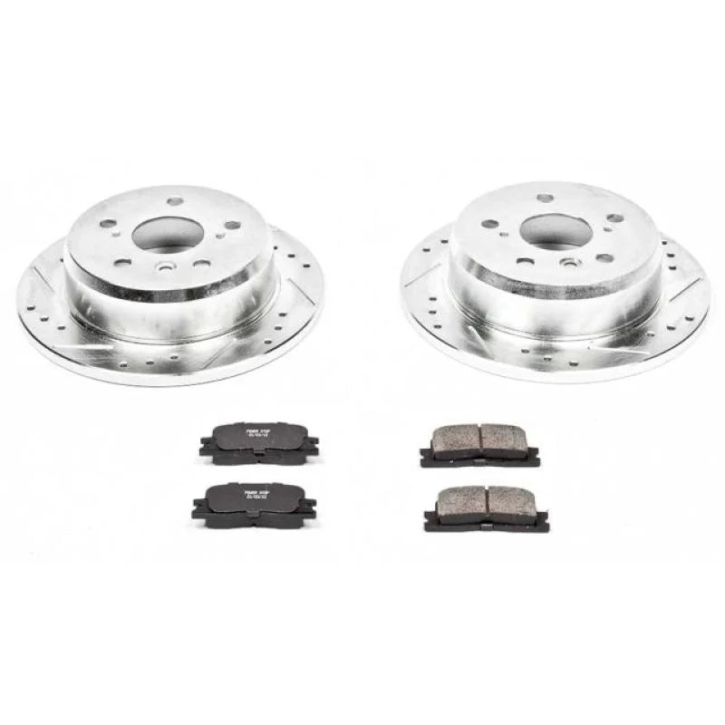 PowerStop Rear Z23 Evolution Sport Brake Kit fits 2002-2003 Lexus ES300 / 2004-2006 Lexus ES330 / 2002-2006 Toyota Camry LE