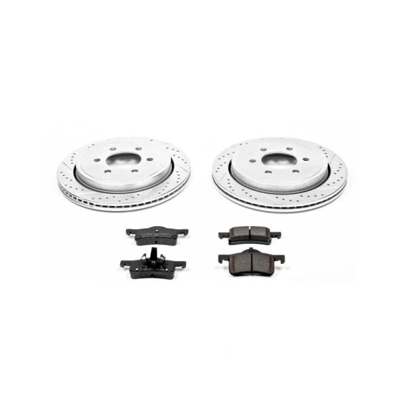 PowerStop Rear Z23 Evolution Sport Brake Kit fits 2002-2006 Ford Expedition / 2003-2006 Lincoln Navigator - Main Product View