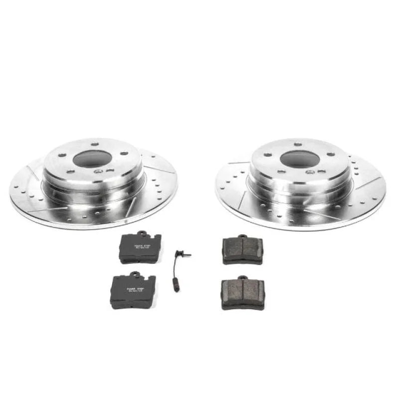 PowerStop Rear Z23 Evolution Sport Brake Kit fits 2003-2005 Mercedes-Benz C240 / 2006-2008 Mercedes-Benz SLK280 / 2009-201...