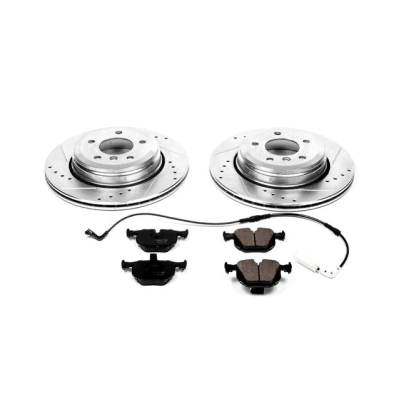 PowerStop Rear Z23 Evolution Sport Brake Kit fits 2004-2007 BMW 525I / 530I / 2008-2009 BMW 528I - Main Product View