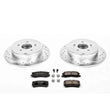Load image into Gallery viewer, PowerStop Rear Z23 Evolution Sport Brake Kit fits 2004-2008 2010 2011 Mitsubishi Endeavor - Main Product View
