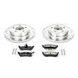 Load image into Gallery viewer, PowerStop Rear Z23 Evolution Sport Brake Kit fits 2004-2008 Chrysler Pacifica - Main Product View
