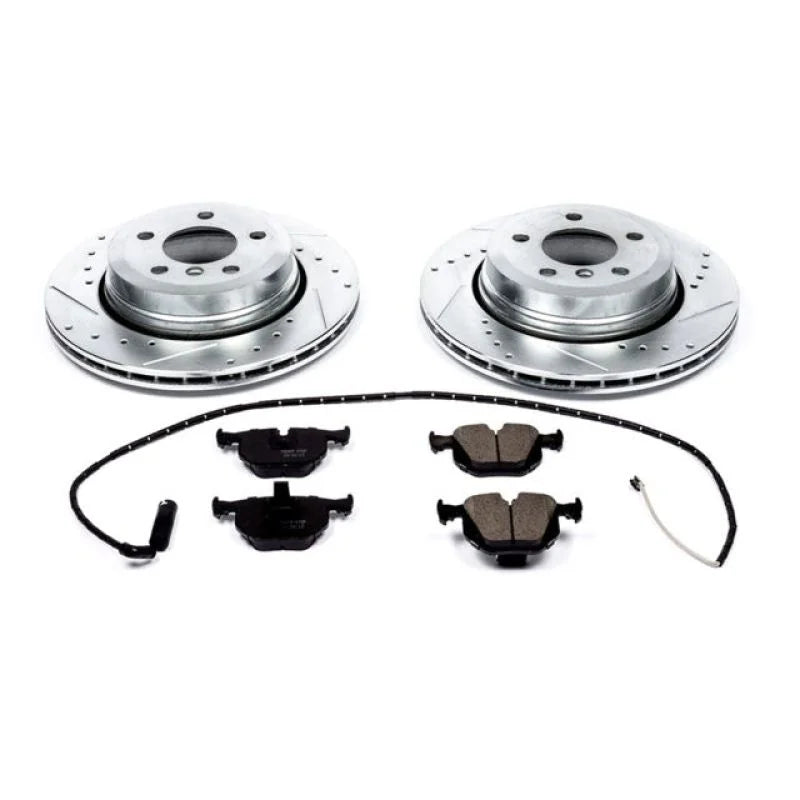 PowerStop Rear Z23 Evolution Sport Brake Kit fits 2004-2010 BMW X3 - Main Product View