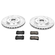 Load image into Gallery viewer, PowerStop Rear Z23 Evolution Sport Brake Kit fits 2004-2011 Cadillac CTS / STS - Main Product View