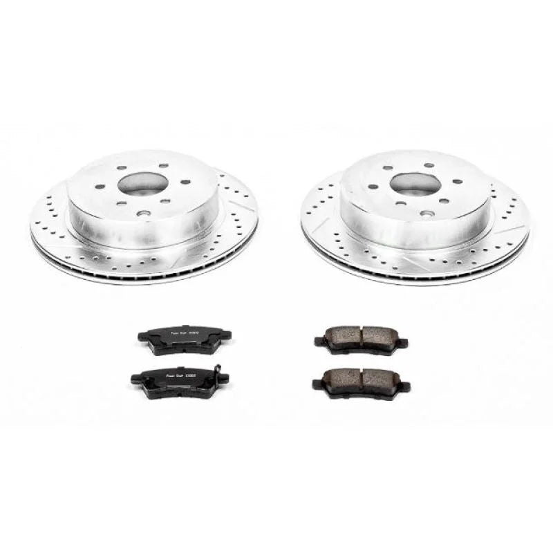 PowerStop Rear Z23 Evolution Sport Brake Kit fits 2005-2012 Nissan Pathfinder - Main Product View