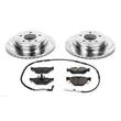 Load image into Gallery viewer, PowerStop Rear Z23 Evolution Sport Brake Kit fits 2006 BMW 325XI - Main Product View