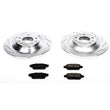 Load image into Gallery viewer, PowerStop Rear Z23 Evolution Sport Brake Kit fits 2006-2007 Mazda 6 Mazdaspeed - Main Product View