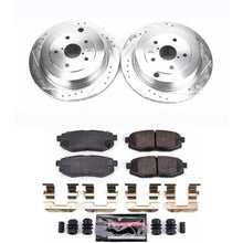 Load image into Gallery viewer, PowerStop Rear Z23 Evolution Sport Brake Kit fits 2006-2007 Subaru B9 Tribeca / 2008-2014 Subaru Tribeca - Main Product View