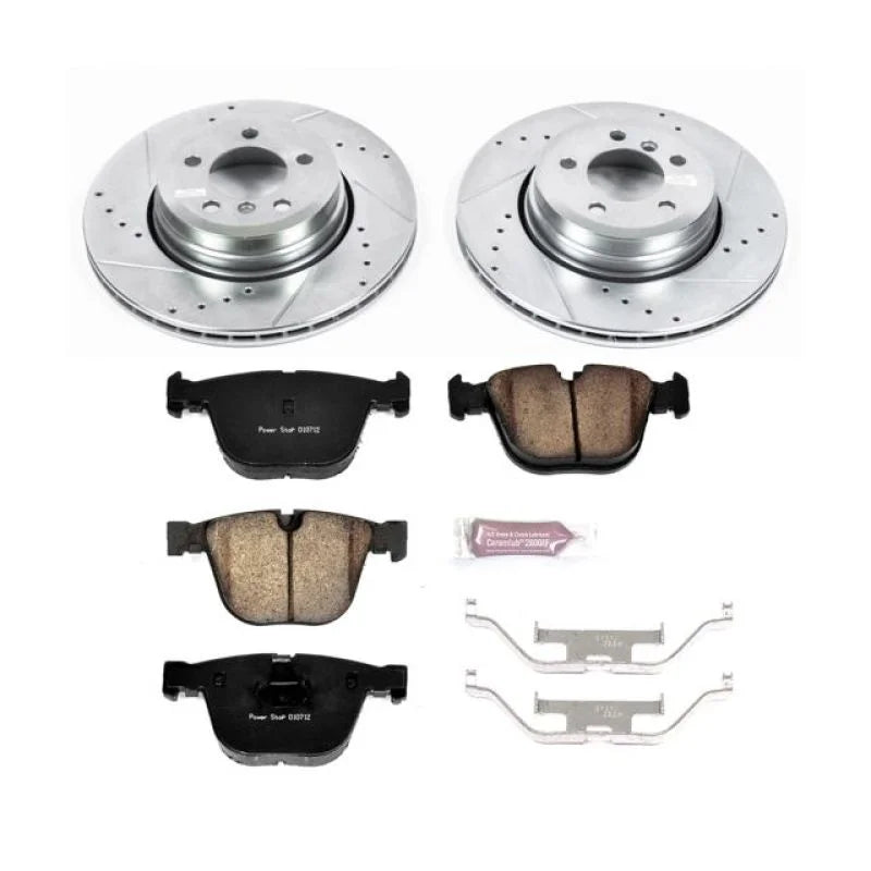 PowerStop Rear Z23 Evolution Sport Brake Kit fits 2006-2008 BMW 750LI / 2006-2008 BMW 750I / 2005-2008 BMW 760LI / 2005-20...