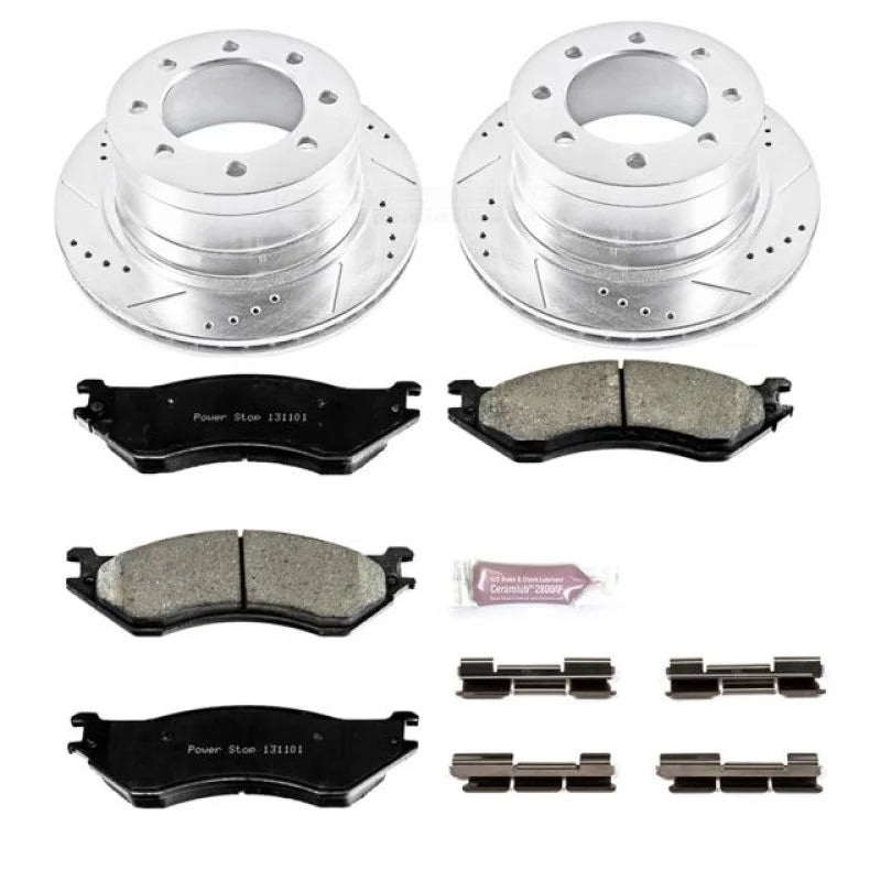 PowerStop Rear Z23 Evolution Sport Brake Kit fits 2006-2008 Dodge Ram 1500 LARAMIE / 2008 Dodge Ram 1500 SXT / 2003-2008 D...