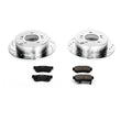 Load image into Gallery viewer, PowerStop Rear Z23 Evolution Sport Brake Kit fits 2006-2008 Hyundai Sonata / 2005-2009 Hyundai Tucson / 2001-2005 Hyundai ...