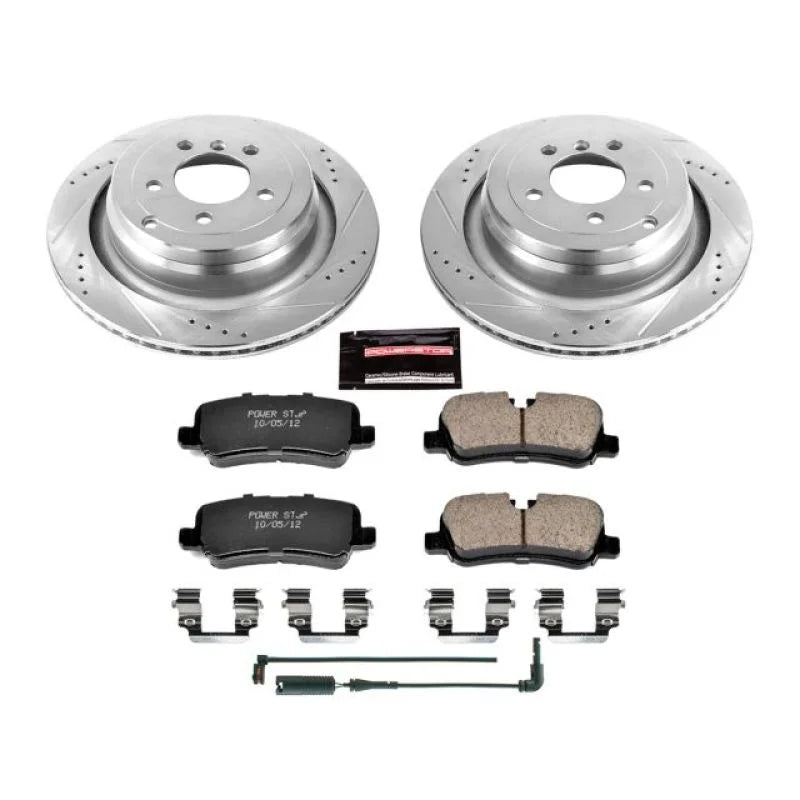 PowerStop Rear Z23 Evolution Sport Brake Kit fits 2006-2012 Land Rover Range Rover - Main Product View