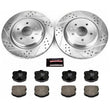 Load image into Gallery viewer, PowerStop Rear Z23 Evolution Sport Brake Kit fits 2006-2013 Chevrolet Corvette - Main Product View