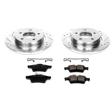 Load image into Gallery viewer, PowerStop Rear Z23 Evolution Sport Brake Kit fits 2007-2013 Mazda 3 Mazdaspeed / 2004-2013 Mazda 3 S / 2005 Mazda 3 SP23 - Main Product Vie...