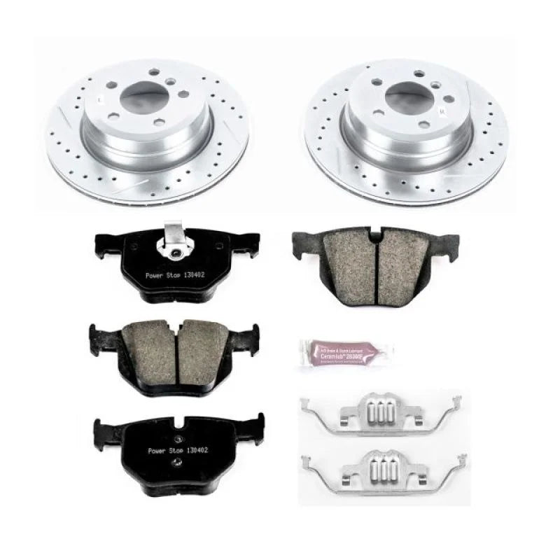 PowerStop Rear Z23 Evolution Sport Brake Kit fits 2007-2017 BMW X5 / X6 - Main Product View