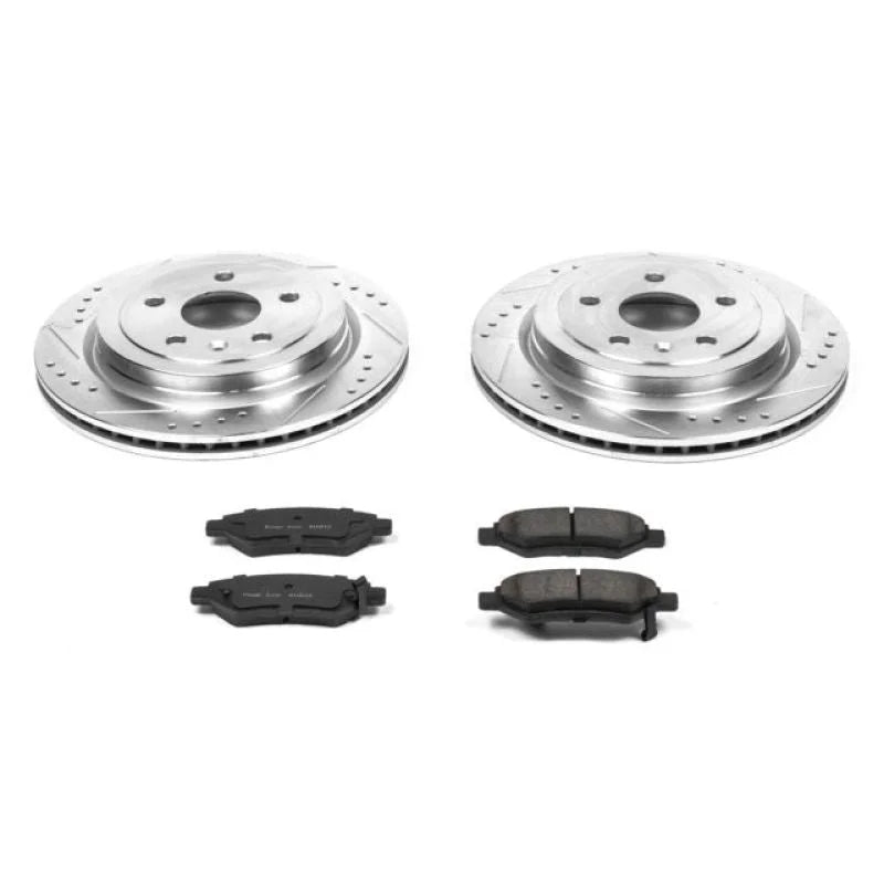 PowerStop Rear Z23 Evolution Sport Brake Kit fits 2008-2014 Cadillac CTS / 2010-2014 Cadillac CTS Luxury / 2010-2015 Chevr...