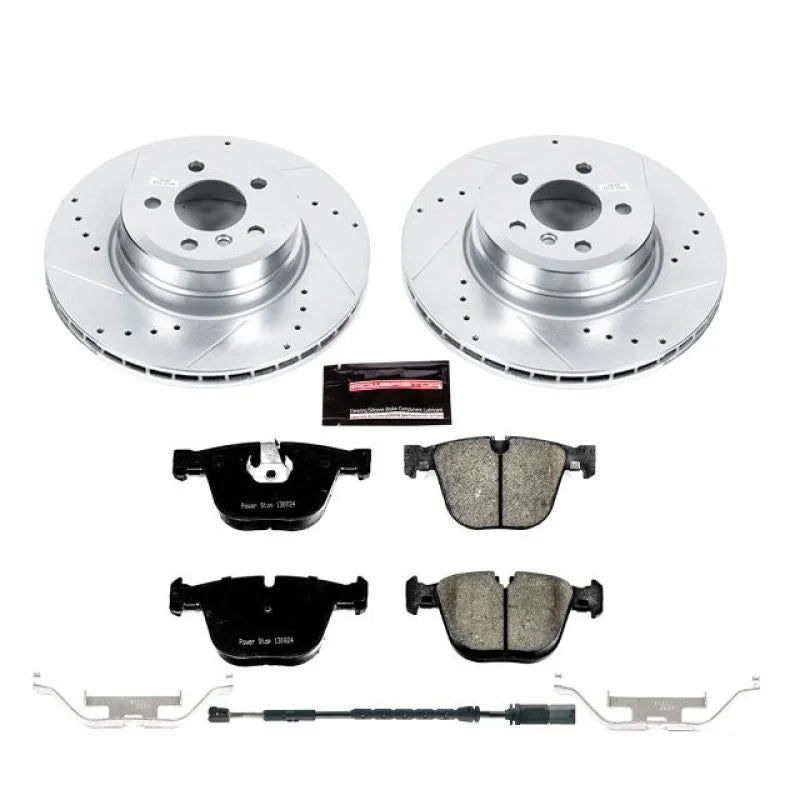 PowerStop Rear Z23 Evolution Sport Brake Kit fits 2011-2018 BMW X5 / X6 - Main Product View