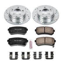Load image into Gallery viewer, PowerStop Rear Z23 Evolution Sport Brake Kit fits 2015 Hyundai Sonata ECO / 2015-2017 Hyundai Tucson Fuel Cell / 2016 Kia ...