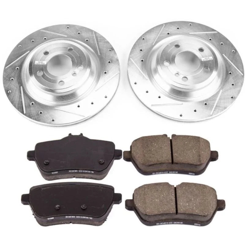 PowerStop Rear Z23 Evolution Sport Brake Kit fits 2015-2016 Mercedes-Benz SL400 / 2017-2020 Mercedes-Benz SL450 / 2013-201...