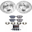 Load image into Gallery viewer, PowerStop Rear Z23 Evolution Sport Brake Kit fits 2016 Scion im / 2017-2018 Toyota Corolla im - Main Product View