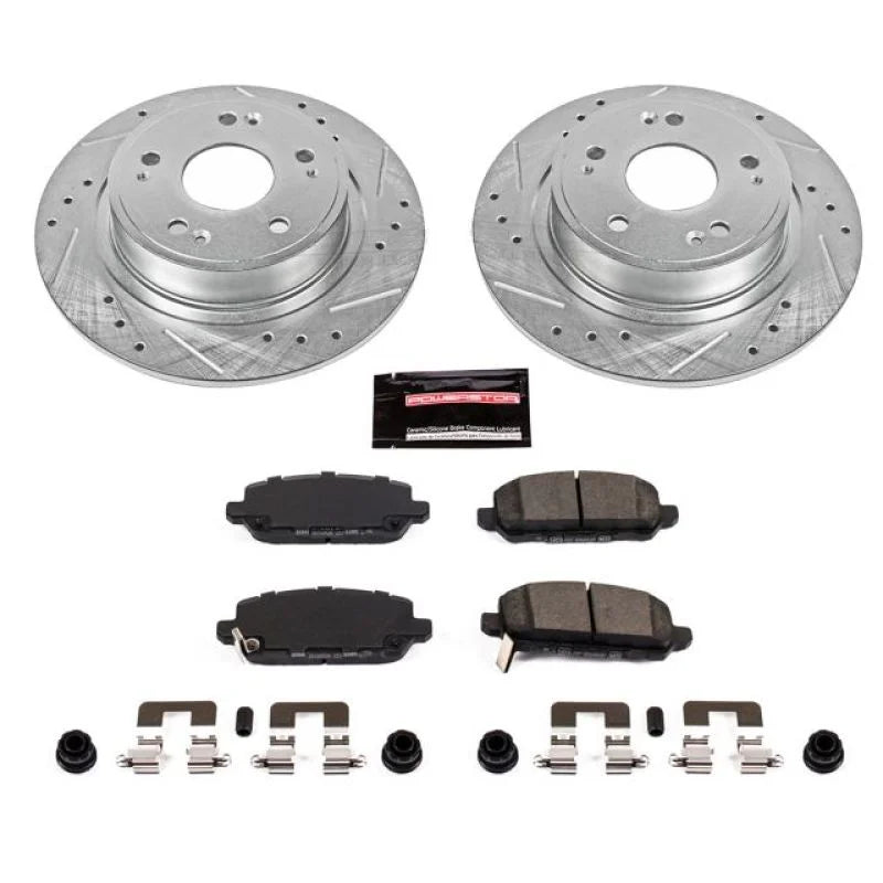 PowerStop Rear Z23 Evolution Sport Brake Kit fits 2016-2022 Honda Hr-v - Main Product View