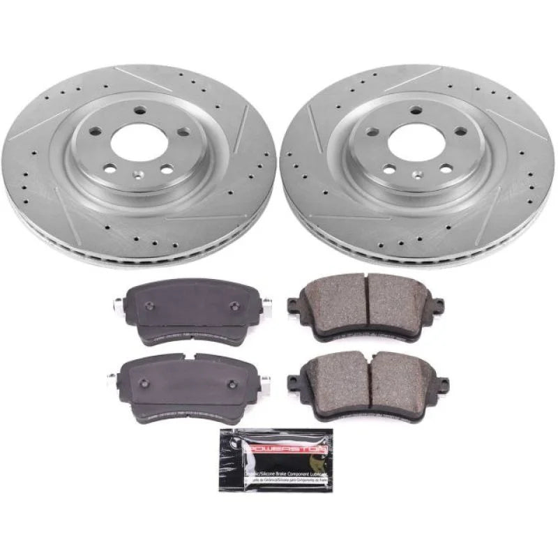 PowerStop Rear Z23 Evolution Sport Brake Kit fits 2017-2019 Audi A4 / 2017-2020 Audi A4 Quattro / 2017-2020 Audi A4 Allroa...