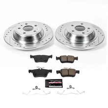 Load image into Gallery viewer, PowerStop Rear Z23 Evolution Sport Brake Kit fits 2017-2020 Ford Fusion