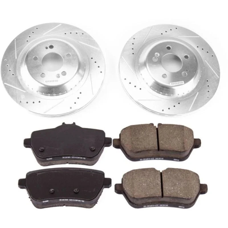 PowerStop Rear Z23 Evolution Sport Brake Kit fits 2018-2020 Mercedes-Benz S450 / 2014-2017 Mercedes-Benz S550 / 2015-2017 ...