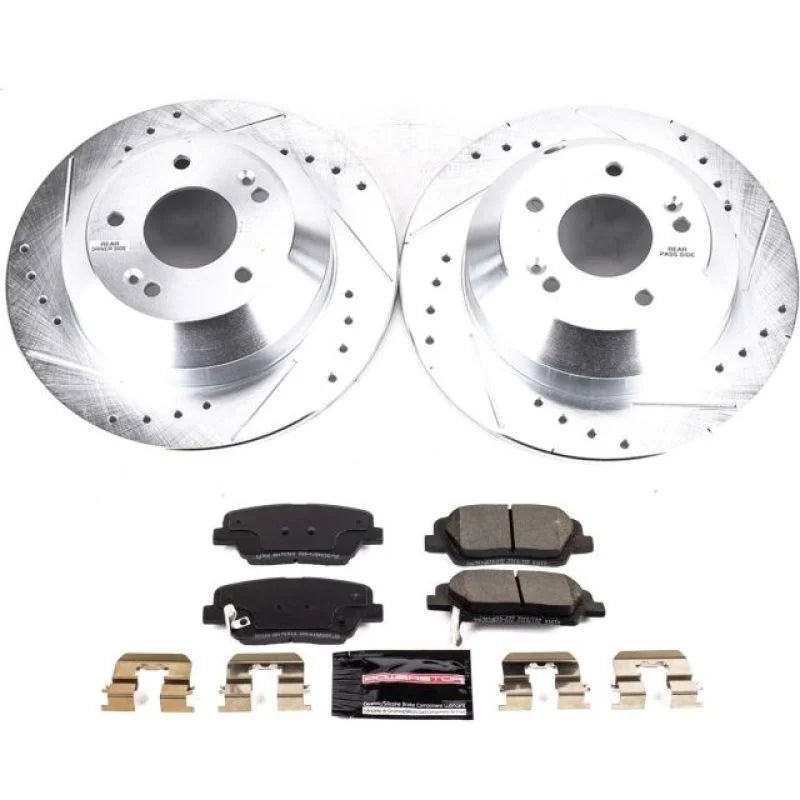 PowerStop Rear Z23 Evolution Sport Brake Kit fits 2019 Hyundai Santa Fe Xl - Main Product View