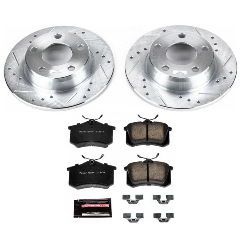 PowerStop Rear Z23 Evolution Sport Brake Kit fits Audi A6 / 1998-2004 Audi A6 Quattro - Main Product View