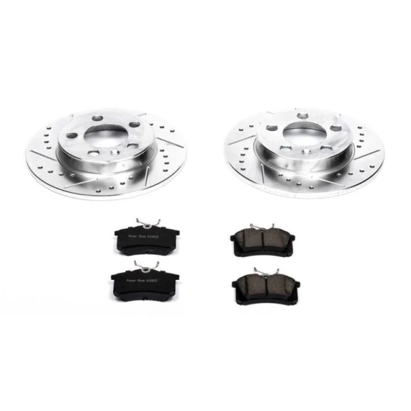PowerStop Rear Z23 Evolution Sport Brake Kit fits Audi TT / 2002 Audi TT Quattro Alms Edition / 2000-2006 Audi TT Quattro - Main Product Vi...
