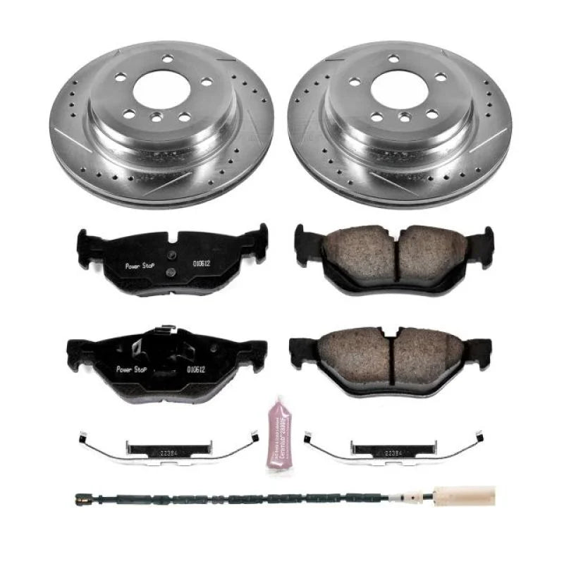 PowerStop Rear Z23 Evolution Sport Brake Kit fits BMW X1 / 2013-2015 BMW X1 SDRIVE28I - Main Product View