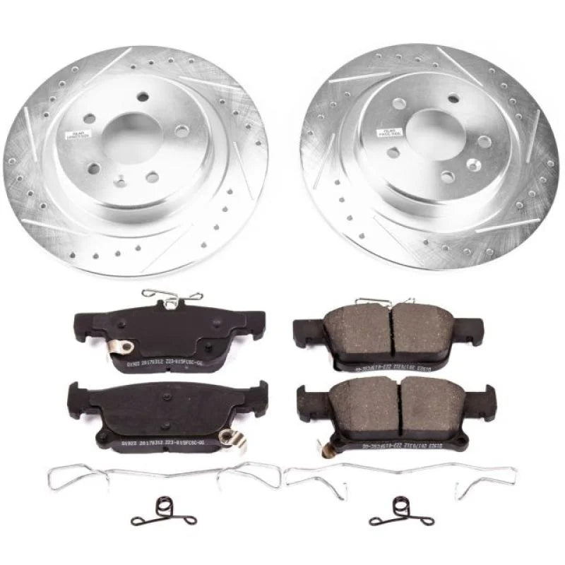 PowerStop Rear Z23 Evolution Sport Brake Kit fits Buick Envision / 2017-2018 Buick Envision / 2016-2018 Buick Envision Pre...
