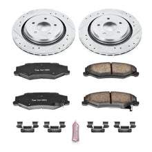 Load image into Gallery viewer, PowerStop Rear Z23 Evolution Sport Brake Kit fits Cadillac XLR / 2006-2009 Cadillac XLR V / 2005-2013 Chevrolet Corvette - Main Product Vie...