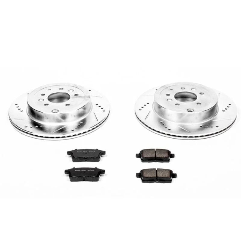 PowerStop Rear Z23 Evolution Sport Brake Kit fits Mazda CX-9 / 2007-2015 Mazda CX-9 Grand Touring - Main Product View