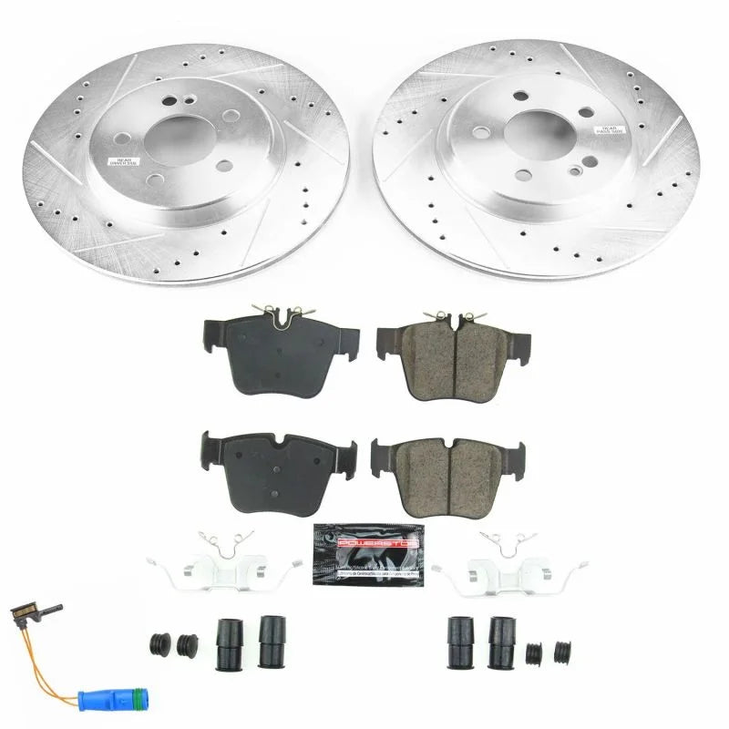 PowerStop Rear Z23 Evolution Sport Brake Kit fits Mercedes-Benz C43 / 2017-2023 Mercedes-Benz C43 Amg / 2016 Mercedes-Benz...