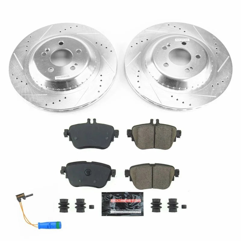 PowerStop Rear Z23 Evolution Sport Brake Kit fits Mercedes-Benz E300 / 2017-2019 Mercedes-Benz E300 4MATIC / 2020-2023 Mer...