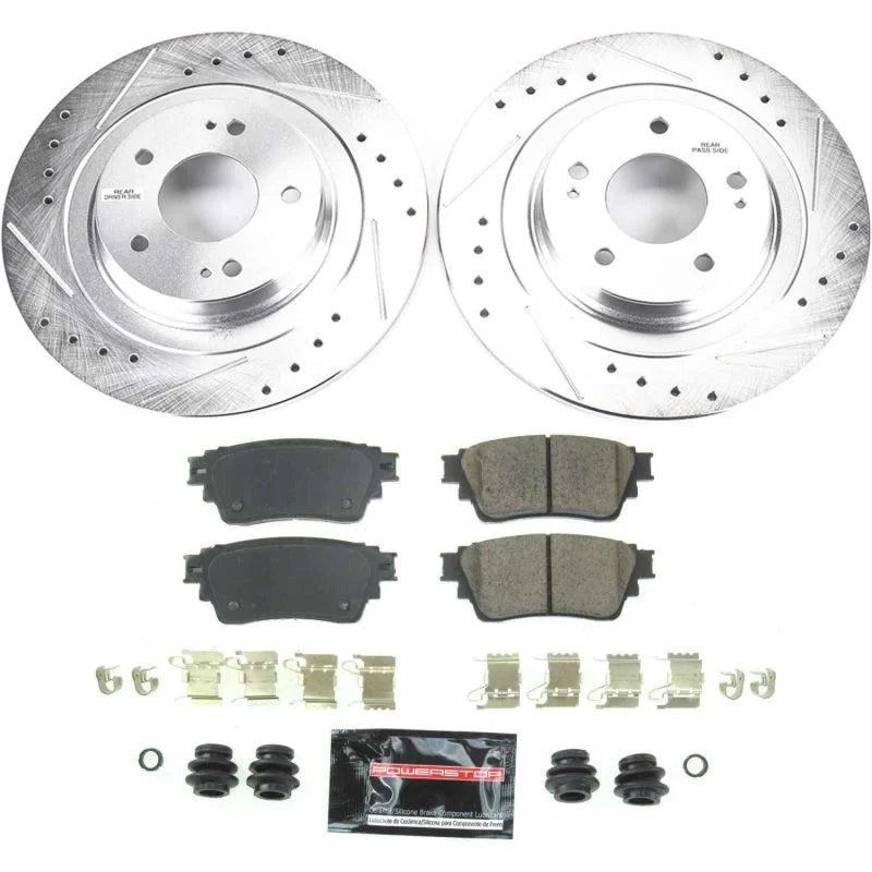 PowerStop Rear Z23 Evolution Sport Brake Kit fits Mitsubishi Eclipse / 2018-2020 Mitsubishi Eclipse Cross / 2017-2020 Mits...