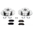 Load image into Gallery viewer, PowerStop Rear Z23 Evolution Sport Brake Kit fits Toyota Avalon / 2000-2004 Toyota Avalon Xl - Main Product View