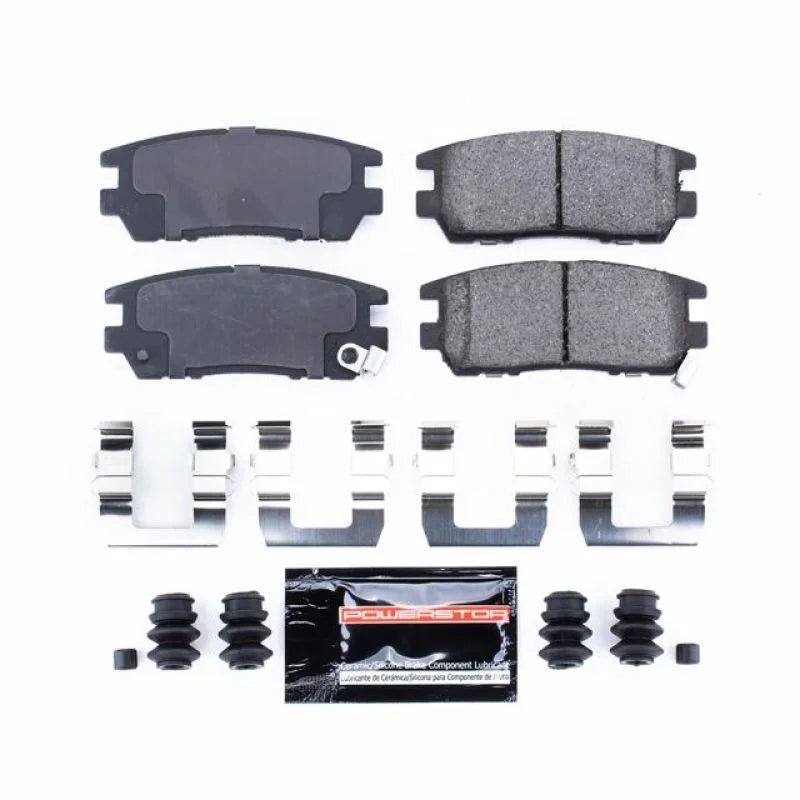 PowerStop Rear Z23 Evolution Sport Brake Pads w/Hardware fits 1992-2000 Mitsubishi Montero - Main Product View