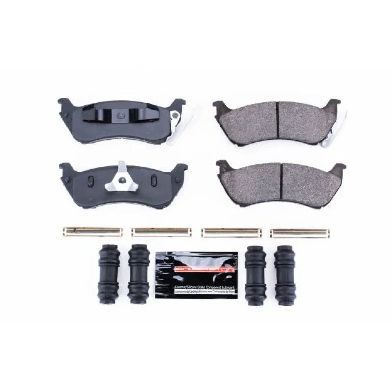 PowerStop Rear Z23 Evolution Sport Brake Pads w/Hardware fits 1998 Mercedes-Benz ML320 - Main Product View