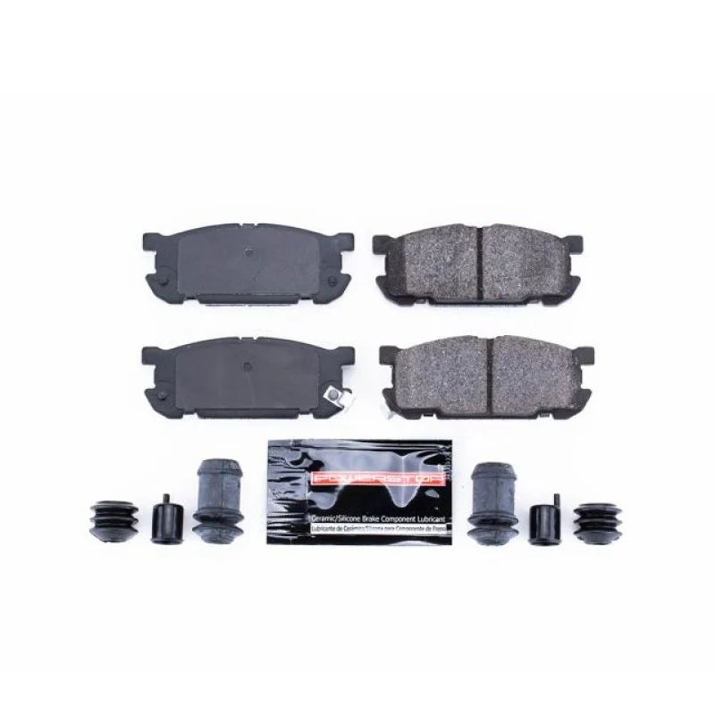 PowerStop Rear Z23 Evolution Sport Brake Pads w/Hardware fits 2001-2005 Mazda Miata - Main Product View