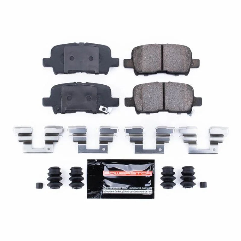 PowerStop Rear Z23 Evolution Sport Brake Pads w/Hardware fits 2001-2006 Acura MDX / 2002 Honda Odyssey CARGO / 2002-2004 H...