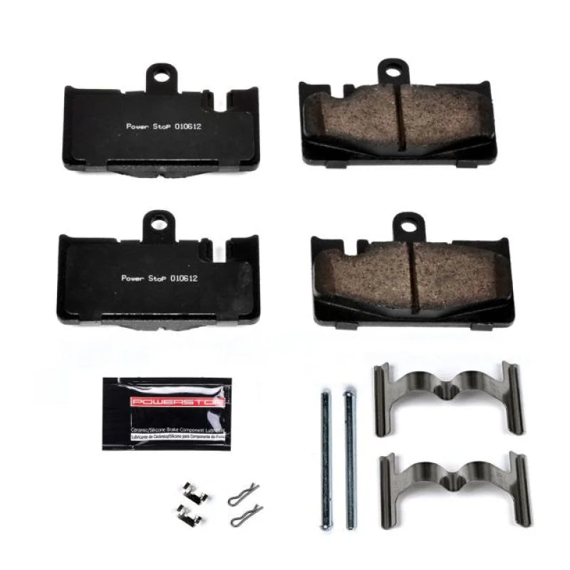 PowerStop Rear Z23 Evolution Sport Brake Pads w/Hardware fits 2001-2006 Lexus LS430 - Main Product View