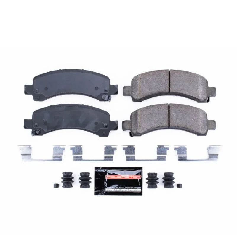 PowerStop Rear Z23 Evolution Sport Brake Pads w/Hardware fits 2002-2006 Cadillac Escalade / 2003-2006 Chevrolet Avalanche ...