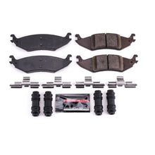Load image into Gallery viewer, PowerStop Rear Z23 Evolution Sport Brake Pads w/Hardware fits 2004-2007 Ford E-150 / E-150 Club WAGON - Main Product View